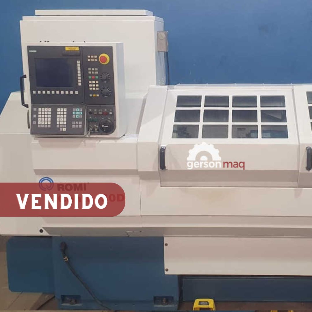 TORNO CNC CENTUR 30D ANO 2007 COMANDO SIEMENS